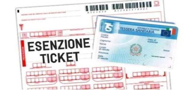 Esenzione ticket per reddito dal 1° aprile 2022